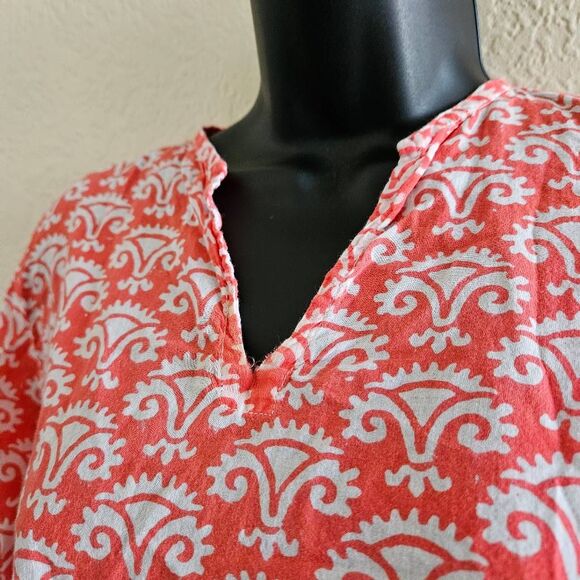 Roberta Roller Rabbit Geometric Cover-Up Tunic - Picture 4 of 7